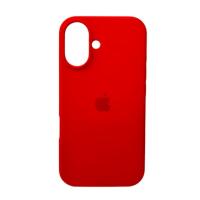 Чехол iPhone 16 Silicon Case #14 Red