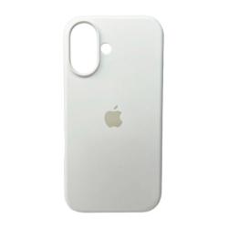 Чехол iPhone 16 Silicon Case #09 White