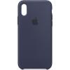 Чехол iPhone X/XS Silicon Case Copy #08 Deep Blue