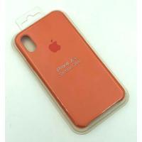 Чехол iPhone X/XS Silicon Case Copy #27 Peach