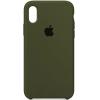 Чехол iPhone X/XS Silicon Case Copy #48 Virid Green