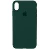 Чехол iPhone X/XS Silicon Case Copy #49 Pacific Green