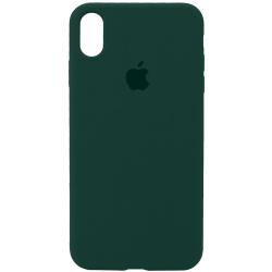Чехол iPhone X/XS Silicon Case Copy #49 Pacific Green