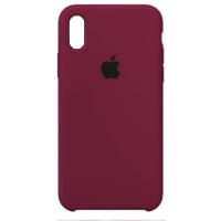 Чехол iPhone X/XS Silicon Case Copy #52 Marsala