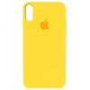 Чехол iPhone X/XS Silicon Case Copy #55 Canary Yellow