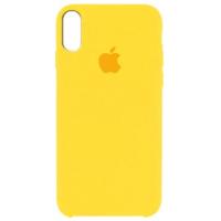Чехол iPhone X/XS Silicon Case Copy #55 Canary Yellow