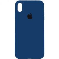 Чехол iPhone XR Silicon Case Copy #20 Navy Blue