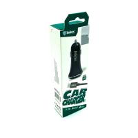 Автомобильное ЗУ INKAX CC-12 (5V/2.4A/2USB) + кабель Type C White