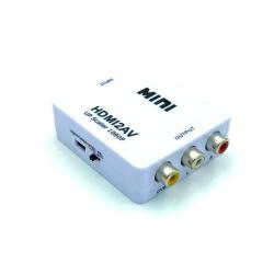 Переходник HDMI to 3RCA Video Converter 1080p Full HD HDMI2AV White