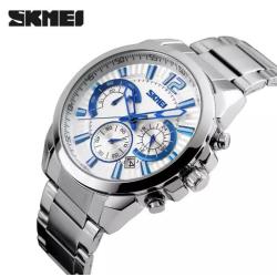 Часы SKMEI Model No. 9108 Silver_White