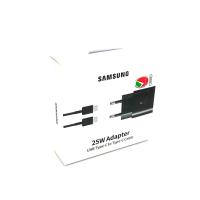 Сетевое ЗУ Samsung 25W PD + кабель Type C-Type C Black