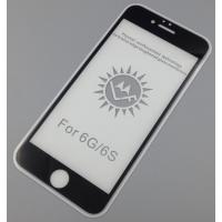 Защитное стекло с рамкой iPhone 6 Black 0.3mm (тех. упаковка)