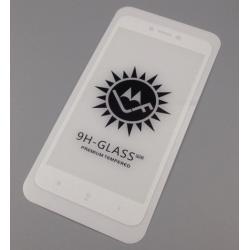 Защитное стекло с рамкой XIAOMI 4X White 0.3mm (тех. упаковка)