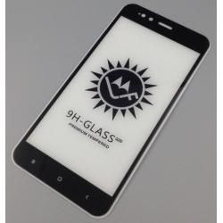 Защитное стекло с рамкой XIAOMI 5X Black 0.3mm (тех. упаковка)