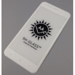 Защитное стекло с рамкой XIAOMI 5X White 0.3mm (тех. упаковка)