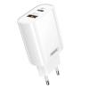 Сетевое ЗУ REMAX RP-U37 (5V/3A/1USB + Type C) Qualcomm 3.0