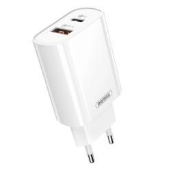 Сетевое ЗУ REMAX RP-U37 (5V/3A/1USB + Type C) Qualcomm 3.0
