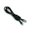 Дата кабель Remax RC-124m Jany Series Aluminum Alloy Braided 2.4A Micro USB Black