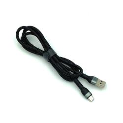 Дата кабель Remax RC-124m Jany Series Aluminum Alloy Braided 2.4A Micro USB Black