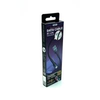 Дата кабель Remax RC-124i Jany Series Aluminum Alloy Braided 2.4A Lightning Black