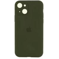 Чехол iPhone 13 Silicon Case Full Camera #64 Forest Green