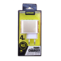 Сетевое ЗУ JOYROOM L-M403 (5V/4.2A/4USB) Gold