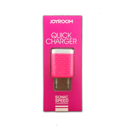 Сетевое ЗУ JOYROOM WY-002 (5V/1A/1USB) Pink