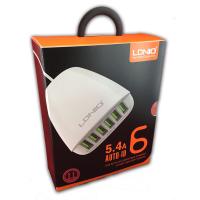 Сетевое ЗУ LDNIO A6573 (5V/5.4A/6USB)