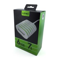 Сетевое ЗУ LDNIO A6702 (5V/7A/6USB)