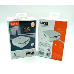 Сетевое ЗУ LDNIO A6704 (5V/7A/6USB/Qualcomm 3.0)