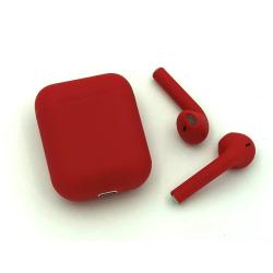 Наушники Bluetooth Apple Airpods i12 TWS Red