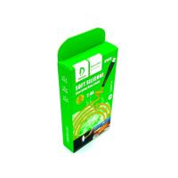 Дата кабель DENMEN D19V Soft Silicone Charging Data Cable Micro USB 1m 2.4A Yellow