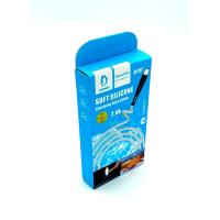 Дата кабель DENMEN D19T Soft Silicone Charging Data Cable Type C 1m 2.4A White