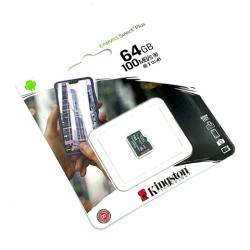 Карта памяти 64Gb Kingston Class 10 A1 UHS-I Micro SD