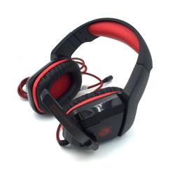 Наушники компьютерные с микрофоном H-1 Black_Red
