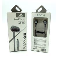 Наушники ADIDAS AD-338 + mic Black