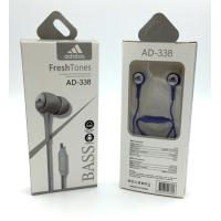 Наушники ADIDAS AD-338 + mic Blue