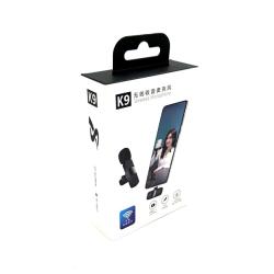 Микрофон - петличка Bluetooth K9 для Type C