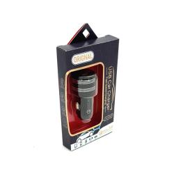 Автомобильное ЗУ T-01 Qualcomm 3.0 (5V/3A/2USB) Black
