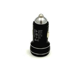 Автомобильное ЗУ T-01/T-09 (5V/3.1A/2USB) Black