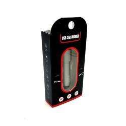 Автомобильное ЗУ JC long (5V/3.4A/2USB) Grey