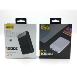 Power Bank ASPOR A328 (10000mAh/2.4A/2USB) White