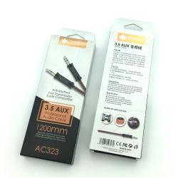 Кабель AUX DEEPBASS AC-323 Black_Red