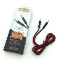 Кабель AUX DEEPBASS AC-323 Black_Red