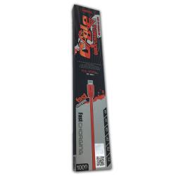 Дата кабель Remax RC-001i Full Speed iPhone 5 Red