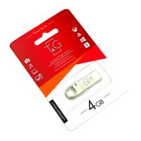 USB Flash Drive 4Gb Touch&Go TG027 Metal Silver