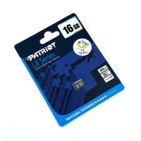 Карта памяти 16Gb Patriot LX Class 10 UHS-I Micro SD 