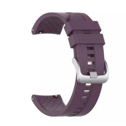 Силиконовый ремешок / Браслет для смарт часов ширина 22 mm Dark Purple