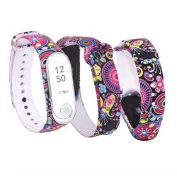 Браслет для смарт часов Mi Band 3 / 4 Peacock