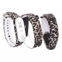 Браслет для смарт часов Mi Band 3 / 4 Leopard